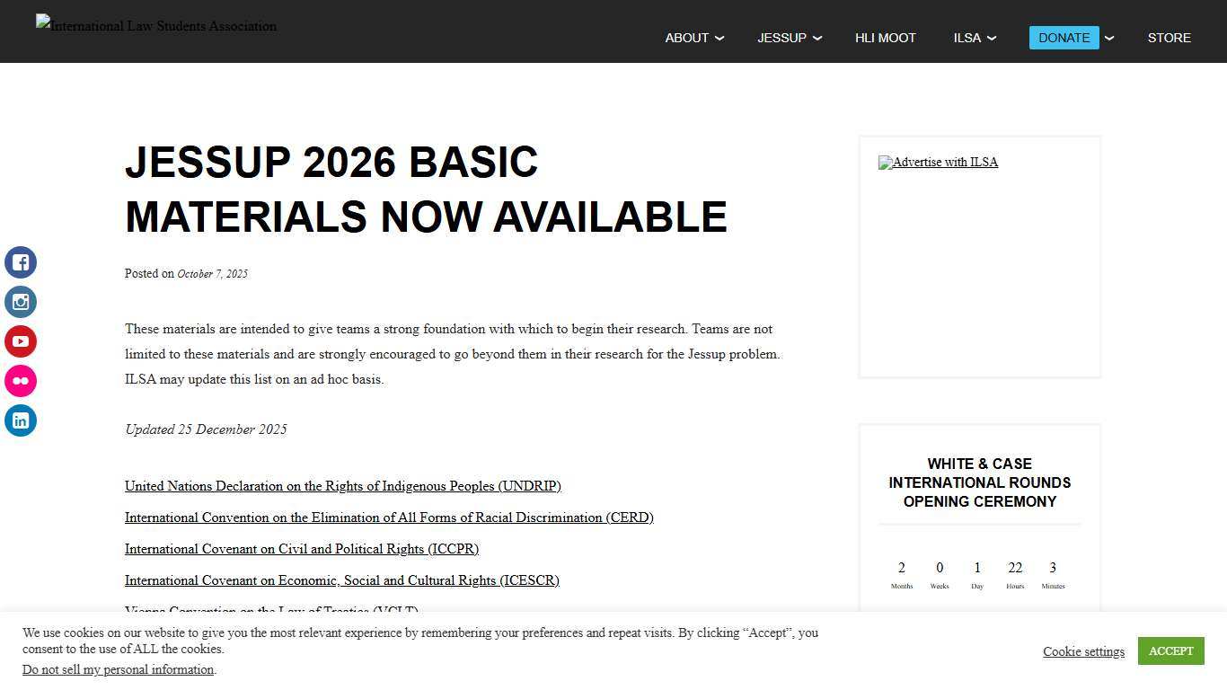 Jessup 2026 Basic Materials Now Available – International Law Students Association